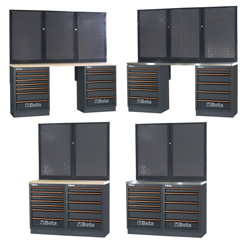 Beta C45PRO 2.0 Modular Workbench Combinations — BP Series - 045002041 - Beta - Trade Counter Direct