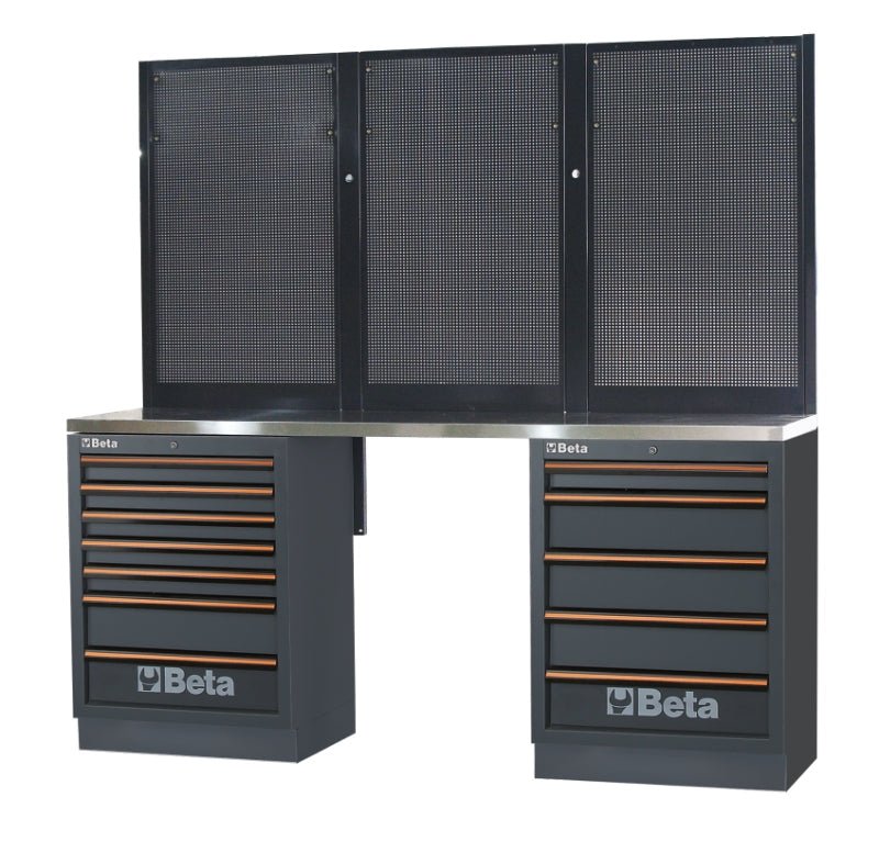 Beta C45PRO 2.0 Modular Workbench Combinations — BP Series - 045002042 - Beta - Trade Counter Direct