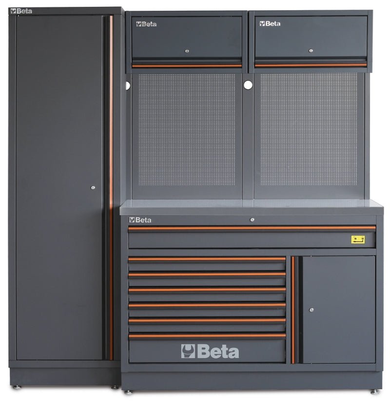 Beta C45PRO 2.0 Modular Workbench Combos – Stainless or Wood - 045002033 - Beta - Trade Counter Direct