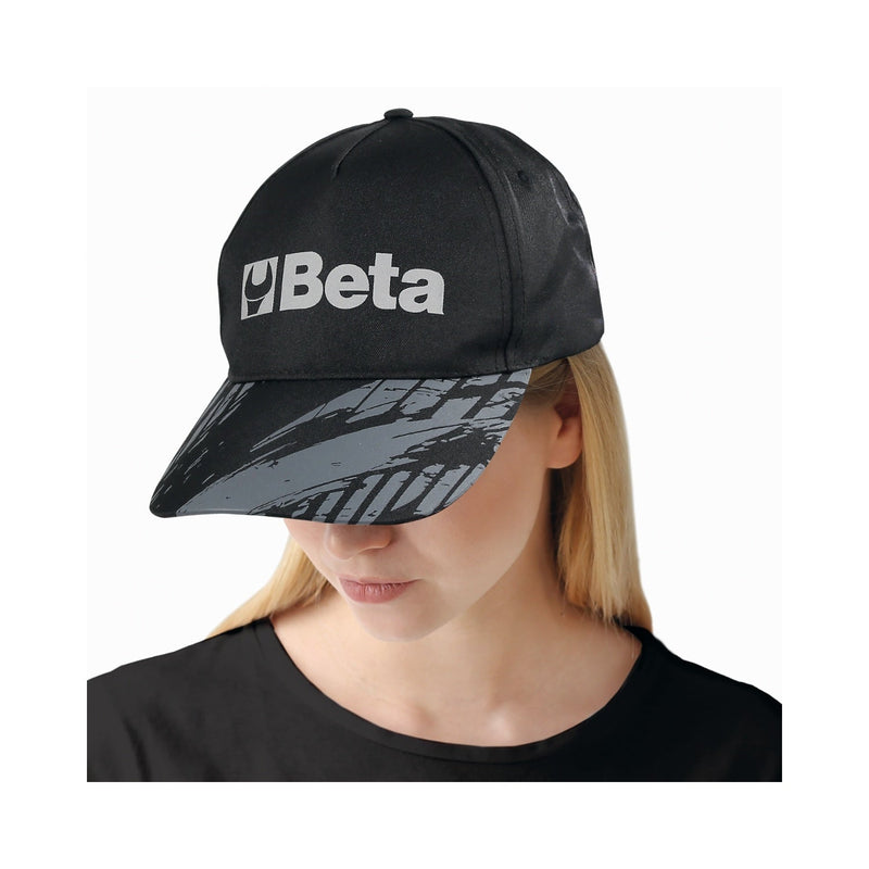 Beta Curved Visor Cap Black One Size - 7982N - WEB-079820000 - Beta - Trade Counter Direct
