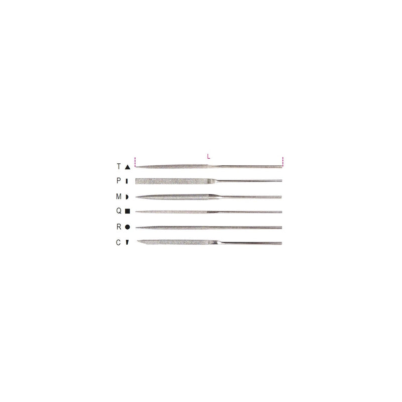 Beta Diamond Needle Files Grit D126 - 1720D/... - 1720D/ - 1720D/T - WEB-017200104 - Beta - Trade Counter Direct