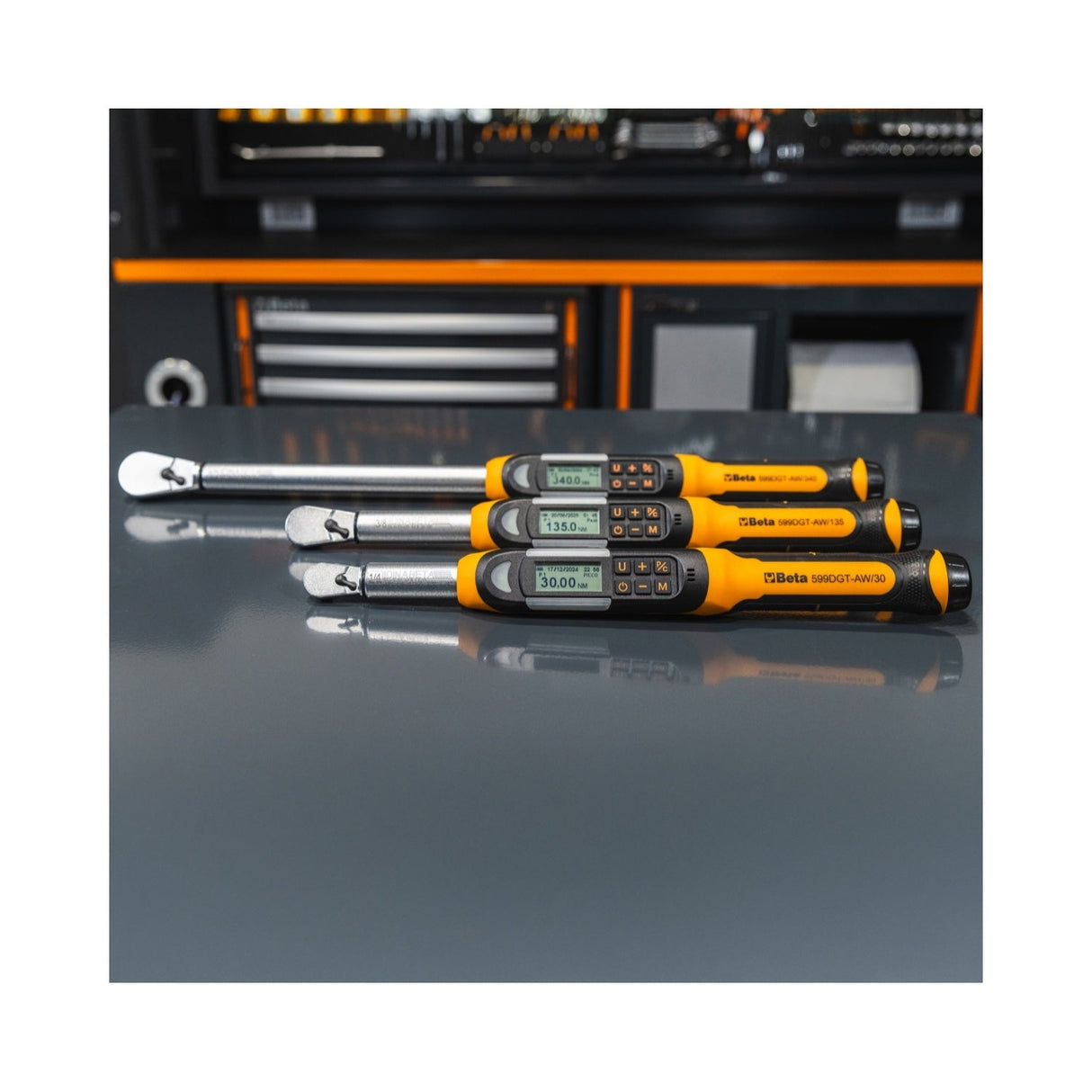 Beta Electronic torque wrench, with torque/angle readout and wireless data transmission - 599DGT - AW/ - 599DGT - AW/30 - WEB-005990702 - Beta - Trade Counter Direct