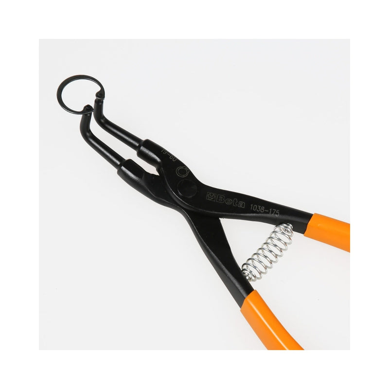Beta External Circlip Pliers Bent Pattern 90° - 1038 135X09 - WEB-010380013 - Beta - Trade Counter Direct