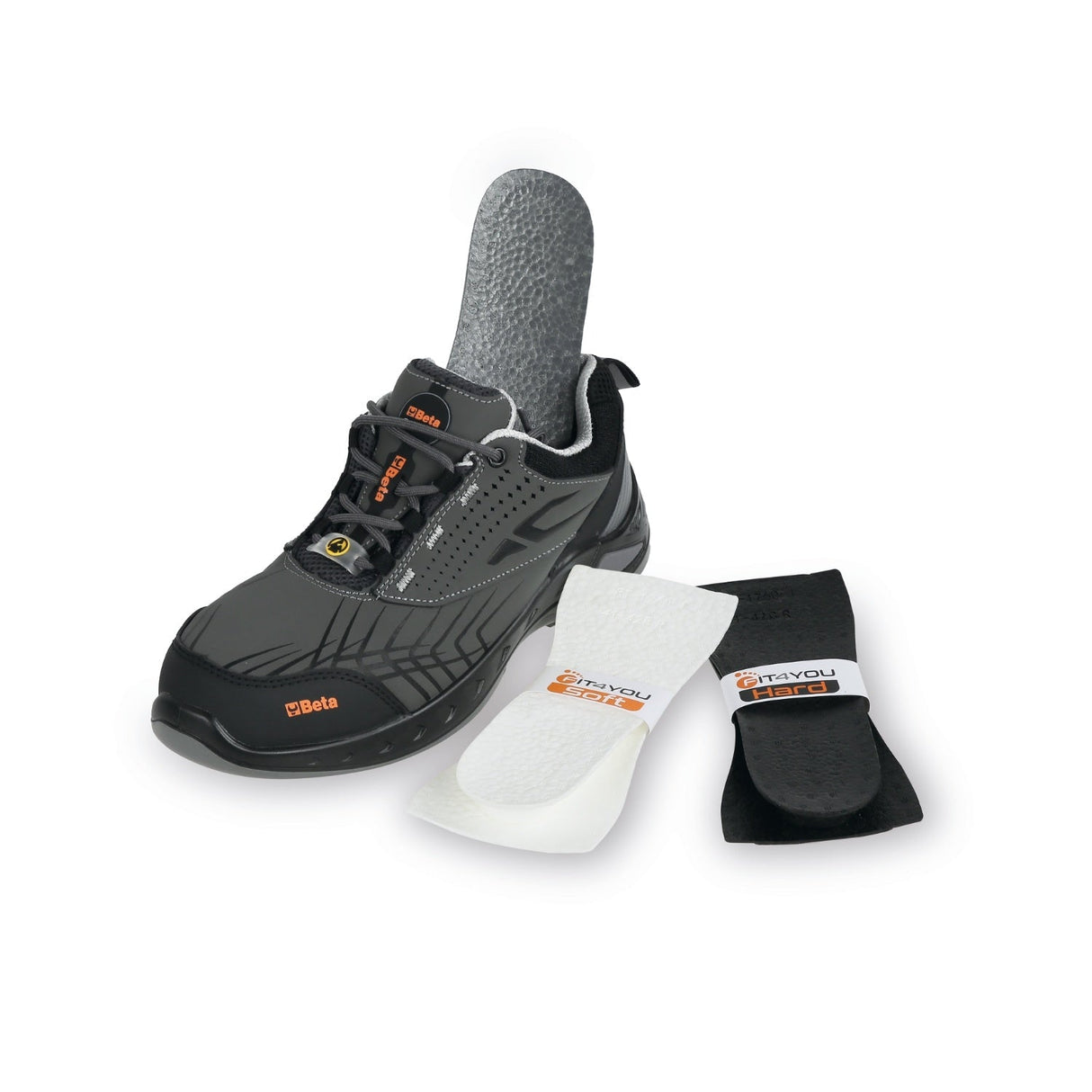 Beta Fitevolution Water - Repellent Nubuck Safety Shoe Size 3 - 7273G 37 - WEB-072730137 - Beta - Trade Counter Direct