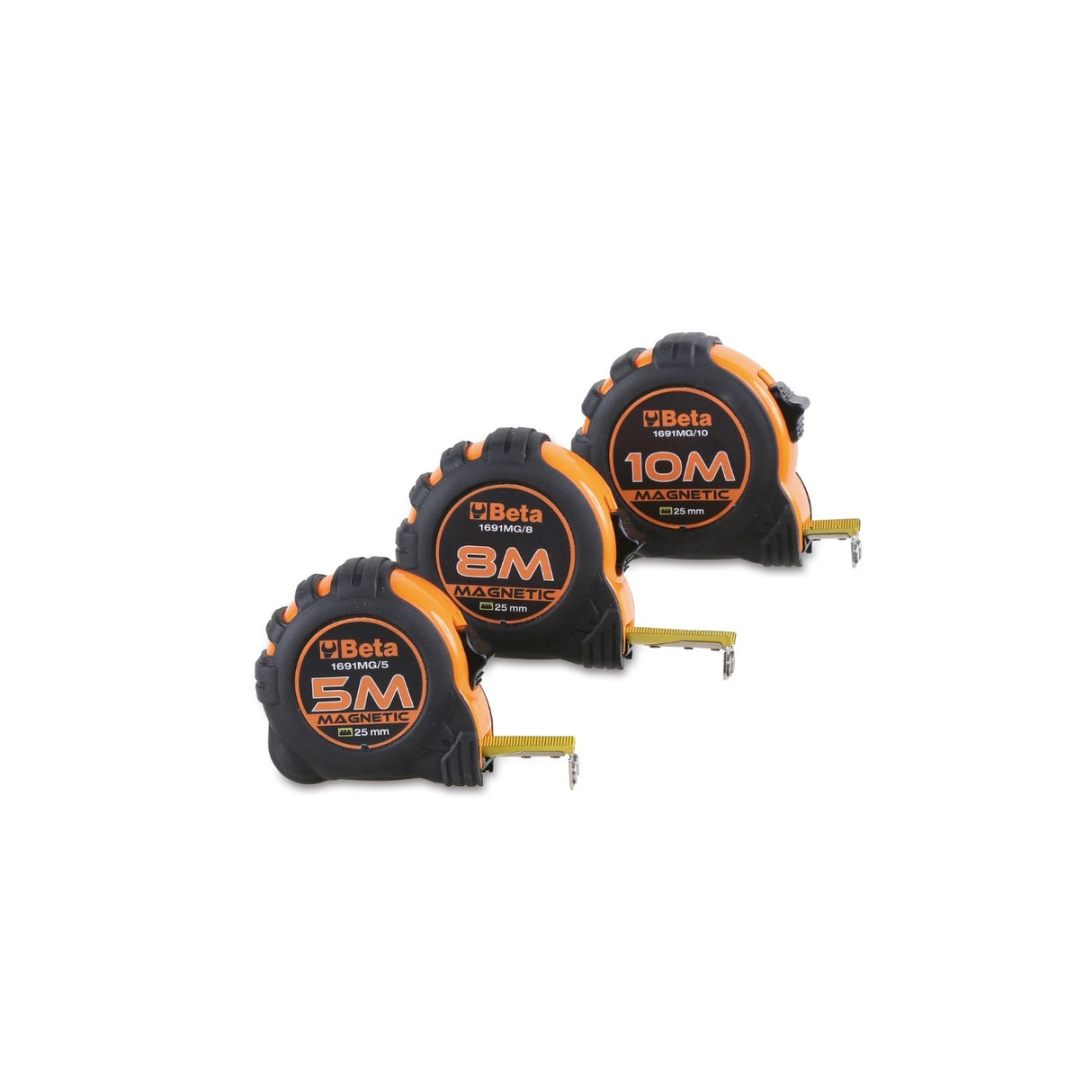 Beta Fixed Magnet Measuring Tape 5 M X 25 Mm - 1691MG - 1691MG/5 - WEB-016910405 - Beta - Trade Counter Direct