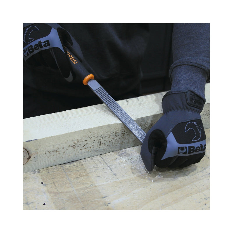 Beta Flat Rasp With Plastic Handle 200 Mm - 1719BM/RP - WEB-017190352 - Beta - Trade Counter Direct