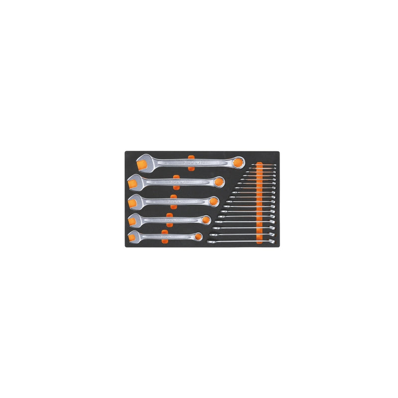 Beta Foam tray with combination wrenches - M0 - M01 - WEB-024500001 - Beta - Trade Counter Direct