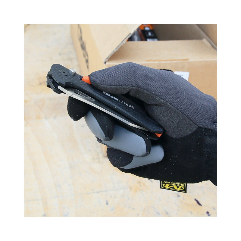 Beta Foldaway Knife With Serrated Blade - 1778BS - WEB-017780035 - Beta - Trade Counter Direct