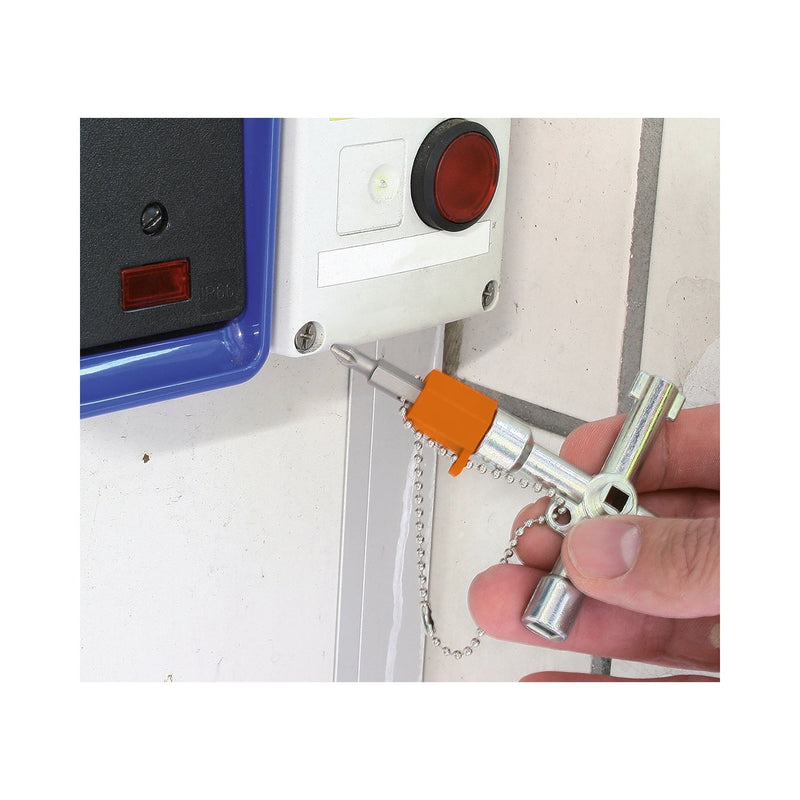 Beta Four - Way Wrench For Control Panel Operators - 1600Q 8 - WEB-016000010 - Beta - Trade Counter Direct