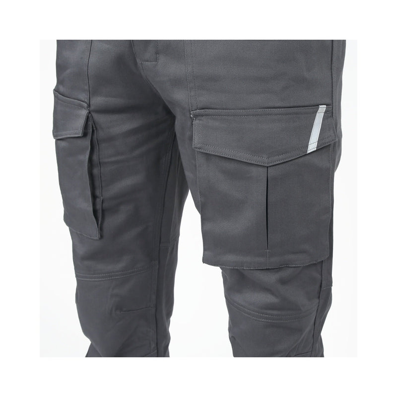 Beta Grey Cotton Stretch Work Overalls Size L - 7935MG - 7935MG L - WEB-079350403 - Beta - Trade Counter Direct