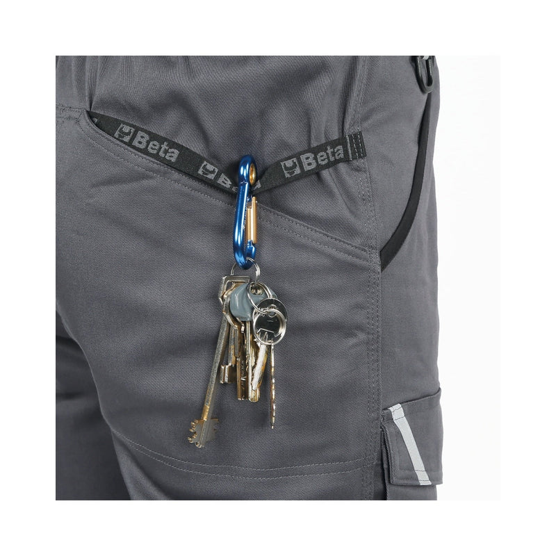 Beta Grey Cotton Stretch Work Overalls Size L - 7935MG - 7935MG L - WEB-079350403 - Beta - Trade Counter Direct