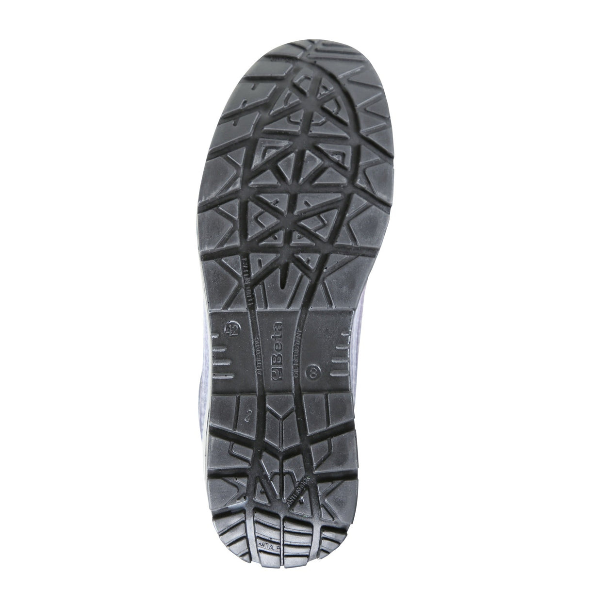 Beta Highly Breathable Mesh And Suede Safety Shoe With Heel Stability Support Size 35 - 7316NG - 7316NG 35 - WEB-073160635 - Beta - Trade Counter Direct