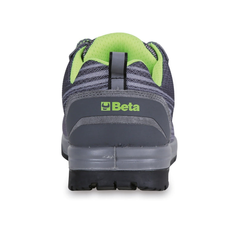 Beta Highly Breathable Mesh And Suede Safety Shoe With Heel Stability Support Size 35 - 7316NG - 7316NG 35 - WEB-073160635 - Beta - Trade Counter Direct