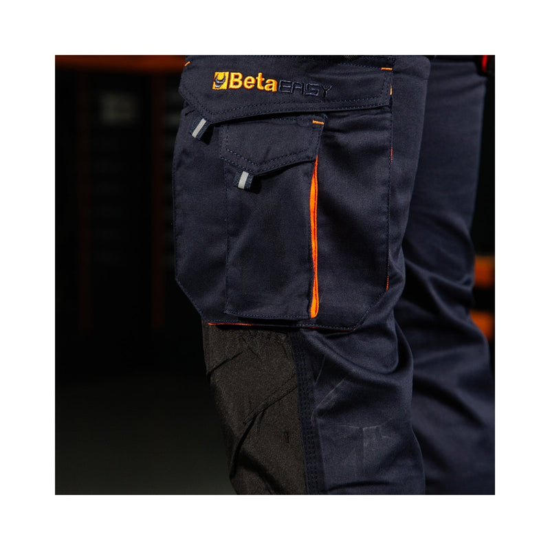 Beta Lightweight Blue Work Trousers Large - 7860B - 7860B L - WEB-078600703 - Beta - Trade Counter Direct