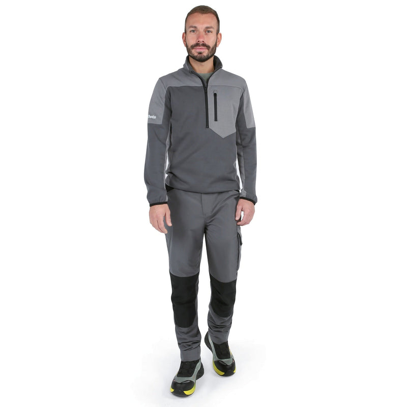 Beta Lightweight Stretch Multipocket Work Trousers - 7820SG L - WEB-078200103 - Beta - Trade Counter Direct