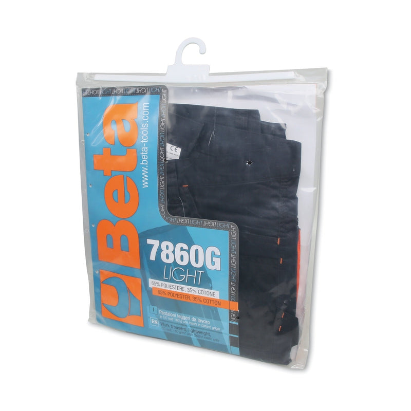 Beta Lightweight Work Trousers - 7860G XS - WEB-078600800 - Beta - Trade Counter Direct