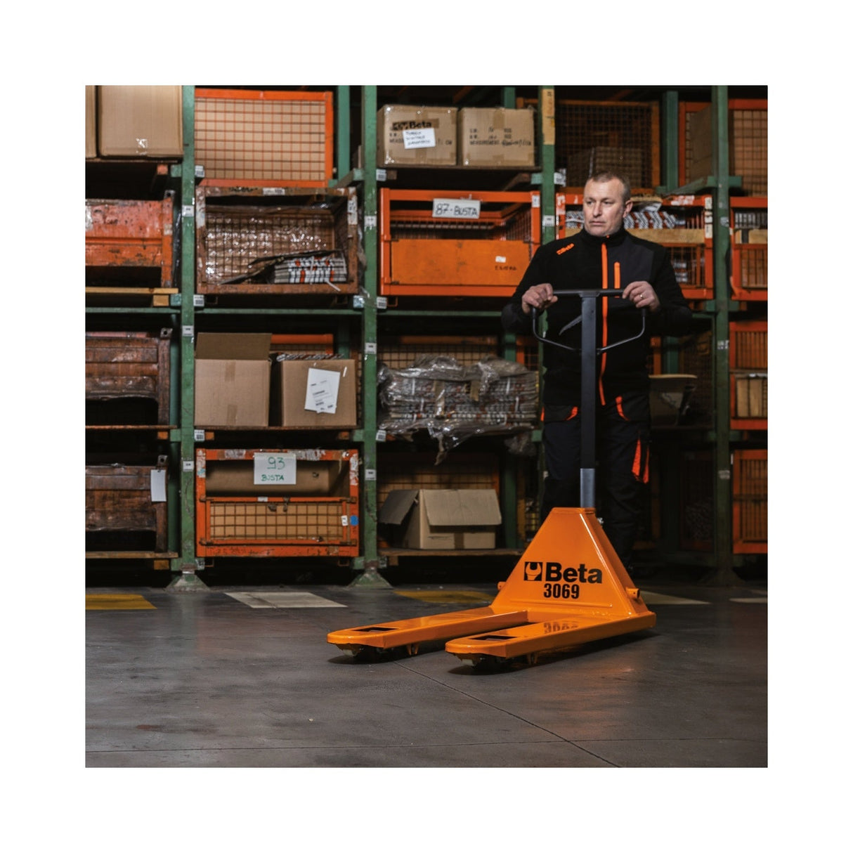 Beta Manual pallet jack - 3069 - WEB-030690000 - Beta - Trade Counter Direct