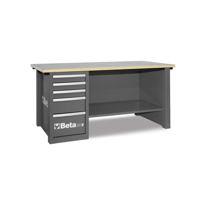 Beta Mastercargo Workbench With One Drawer Cabinet - C57SD - C57S/D - O - WEB-057001004 - Beta - Trade Counter Direct
