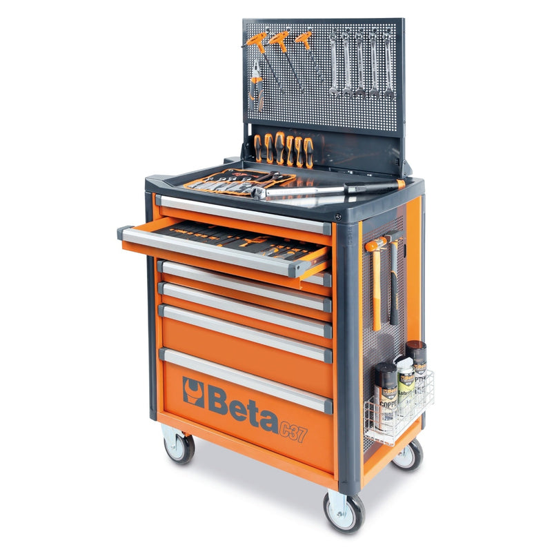 Beta Mobile Roller Cab With 7 Drawers - C37/7 - C37/7 - C37/7 - O - WEB-037000071 - Beta - Trade Counter Direct