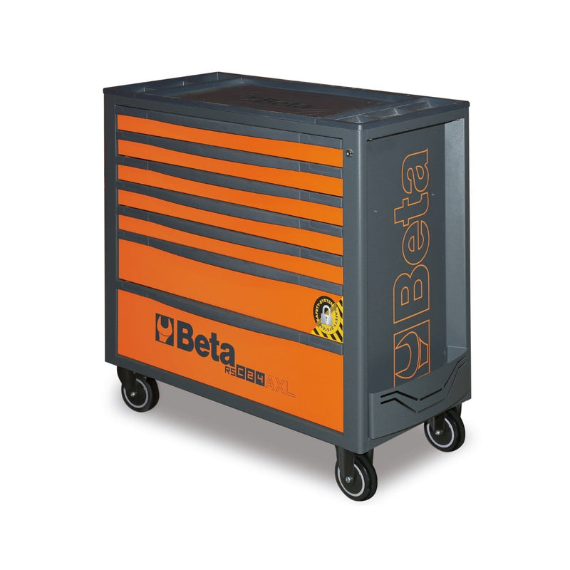 Beta Mobile roller cab with 7 drawers, with anti - tilt system, long model - RSC24AXL/7 - RSC24AXL/7 - O - WEB-024004271 - Beta - Trade Counter Direct