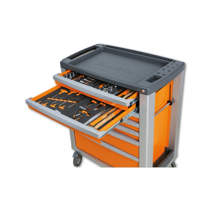 Beta Mobile Roller Cab With Eight Drawers - C39/8 - C39 - 8/R - WEB-039000043 - Beta - Trade Counter Direct