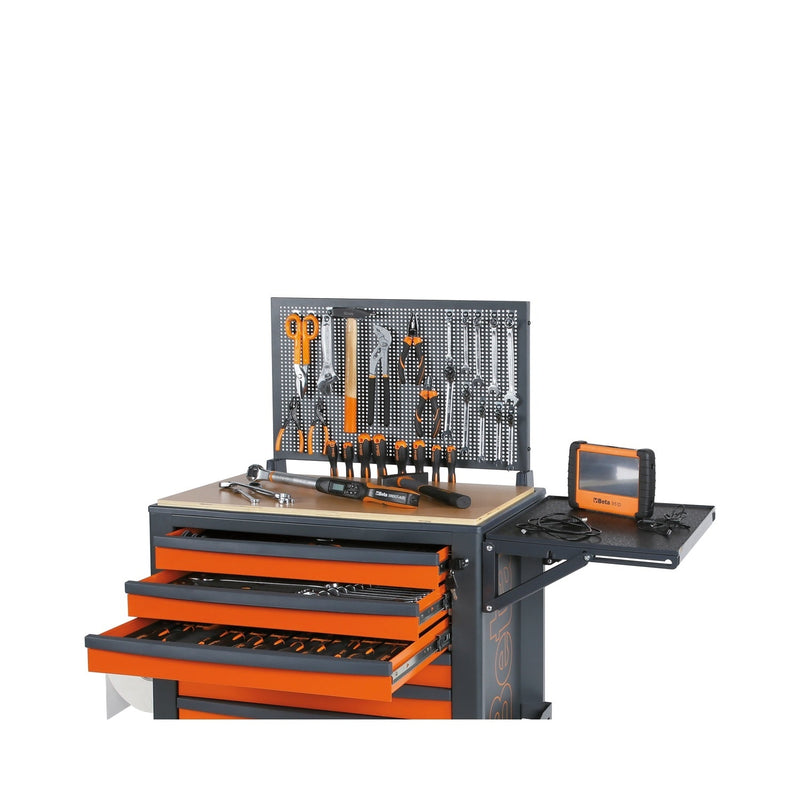 Beta Mobile Roller Cabinet With 7 Drawers And Anti - Tilt System - RSC24A/7 - RSC24A/7 - R - WEB-024004173 - Beta - Trade Counter Direct