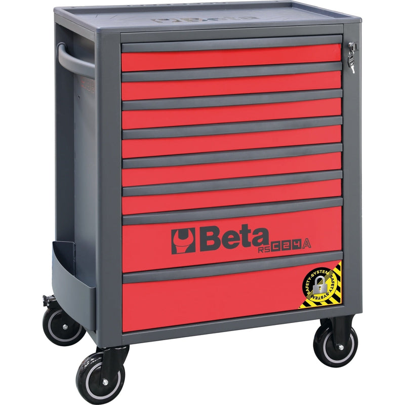 Beta Mobile Roller Cabinet With 8 Drawers And Anti - Tilt System - RSC24A/8 - RSC24A/8 - RSC24A/8 - R - WEB-024004183 - Beta - Trade Counter Direct