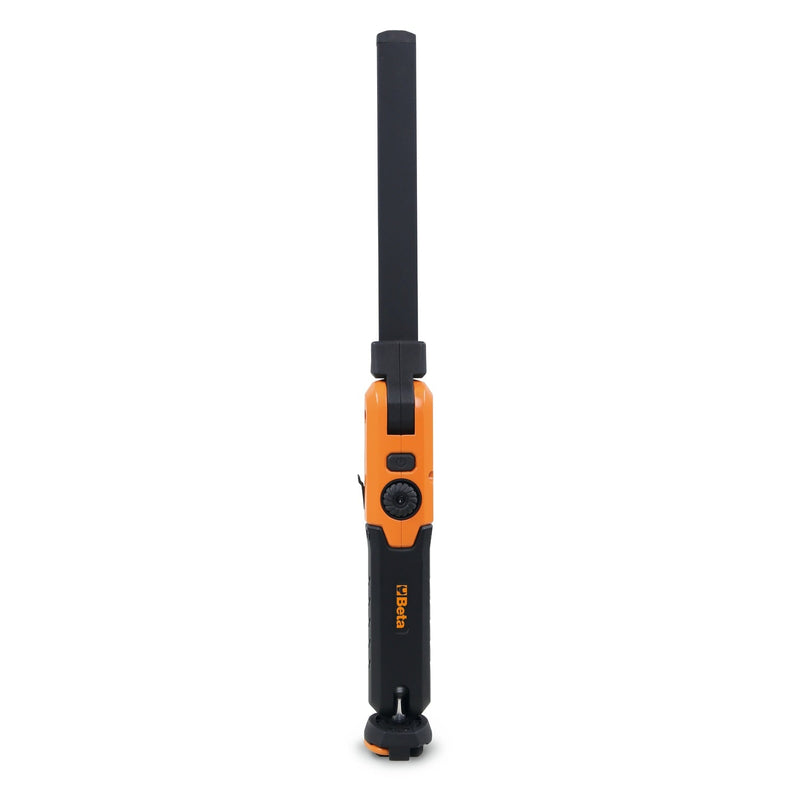Beta Rechargeable LED inspection lamp, with double light emission, articulated, can be rotated 180°, with swivel magnetic base and hook - 1838AM - WEB-018380400 - Beta - Trade Counter Direct