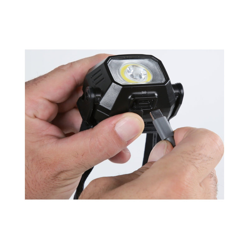 Beta Rechargeable Wireless Led Headlamp With Dual Brightness - 1836AW - WEB-018360051 - Beta - Trade Counter Direct