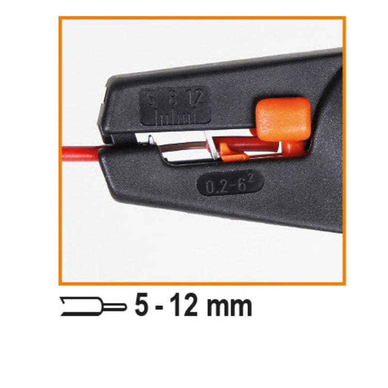 Beta Self - Adjusting Wire Stripping Pliers With Cutting Device 0.2 - 6 Mm² - 1148P - WEB-011480300 - Beta - Trade Counter Direct