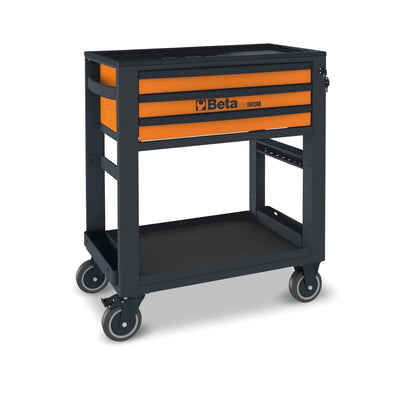 Beta Service Tool Trolley With 3 Drawers - RSC51 - RSC51 - RSC51 - R - WEB-051000303 - Beta - Trade Counter Direct