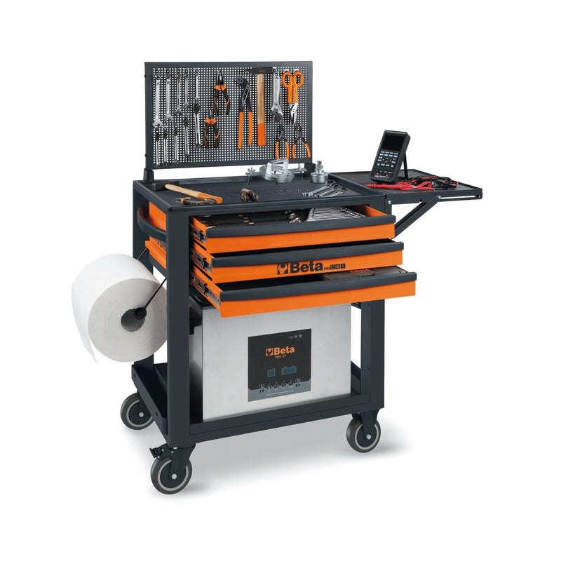 Beta Service Tool Trolley With 3 Drawers - RSC51 - RSC51 - RSC51 - R - WEB-051000303 - Beta - Trade Counter Direct