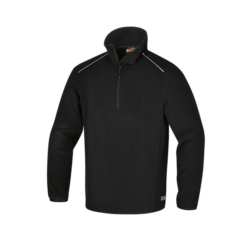 Beta Short - Zipped Microfleece Sweater Xs - 7636N - 7636N XS - WEB-076360500 - Beta - Trade Counter Direct