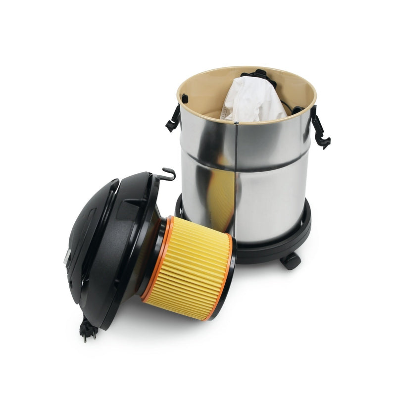 Beta Solid and fluid vacuum cleaner, 20 l, stainless steel drum - 1870I - WEB-018700220 - Beta - Trade Counter Direct