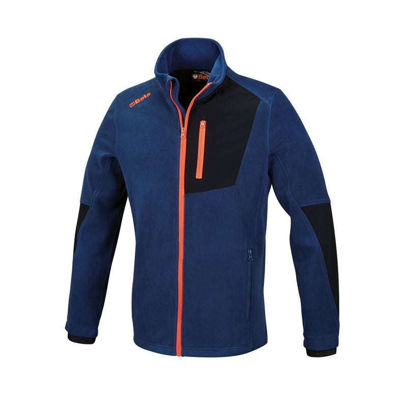 Beta Stretch Fleece Sweater With Long Zip - 7657B M - WEB-076570102 - Beta - Trade Counter Direct