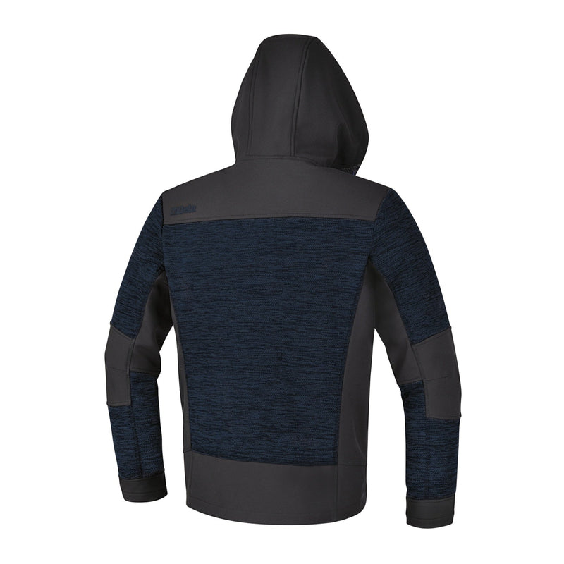 Beta Technical Fleece Hoodie With Softshell Fabric Inserts Size L - 7637B - 7637B L - WEB-076370103 - Beta - Trade Counter Direct