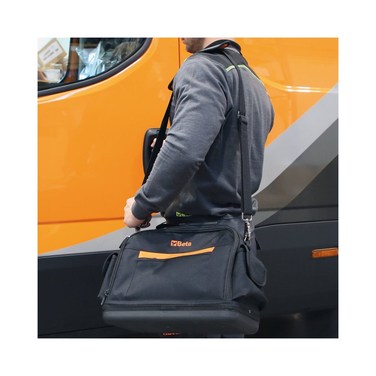 Beta Tool Bag With Large Opening 420 X 220 X 310 Mm - C9DA - WEB-021090005 - Beta - Trade Counter Direct