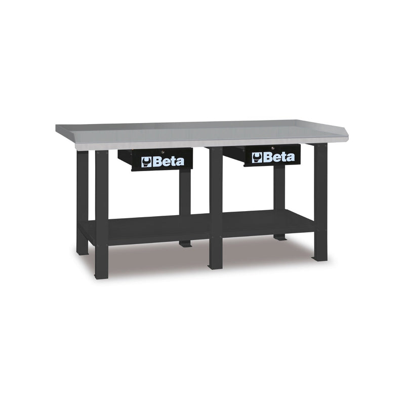 Beta Workbench With 2 Lockable Drawers - C56 - C56 - O - WEB-056000201 - Beta - Trade Counter Direct