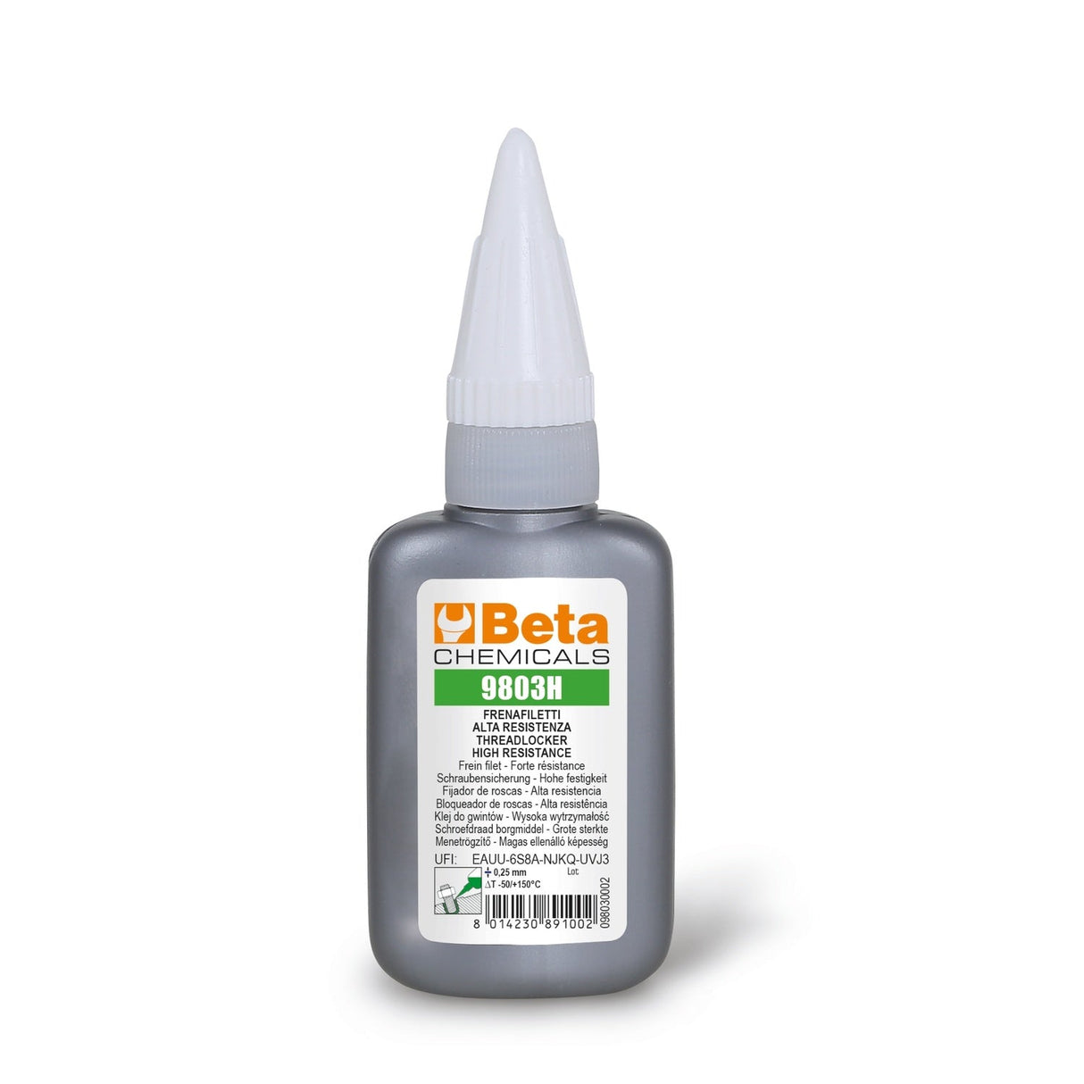 Betachemicals High Resistance Anaerobic Threadlocker 50 Ml - 9803H - 9803H 50 (1 - 2) - WEB-098030005 - BetaCHEMICALS - Trade Counter Direct
