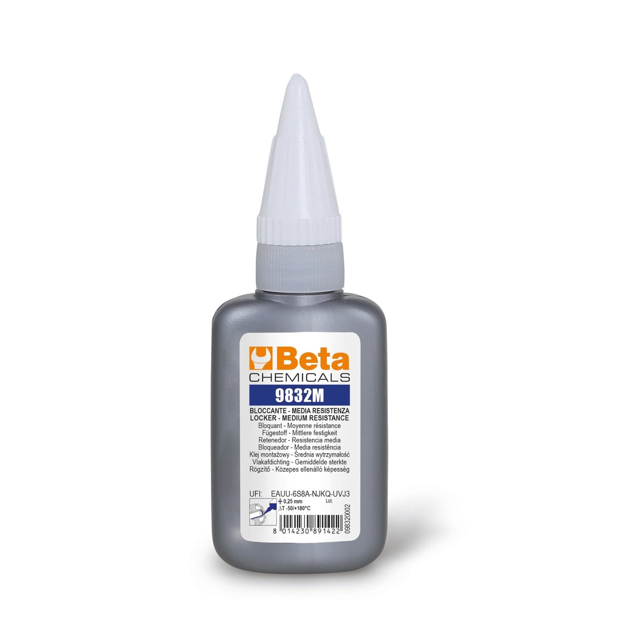 Betachemicals Medium Resistance Anaerobic Threadlocker 50 Ml - 9832M - 9832M 50 (1 - 2) - WEB-098320005 - BetaCHEMICALS - Trade Counter Direct