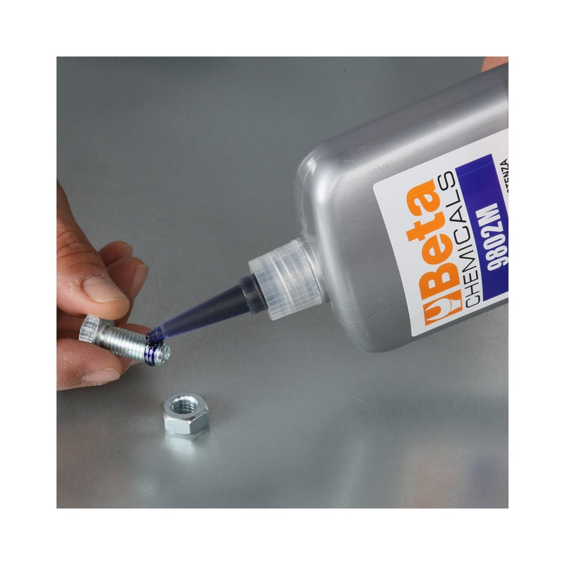 Betachemicals Medium Resistance Threadlocker - 9802M 50 (1 - 2) - WEB-098020005 - BetaCHEMICALS - Trade Counter Direct