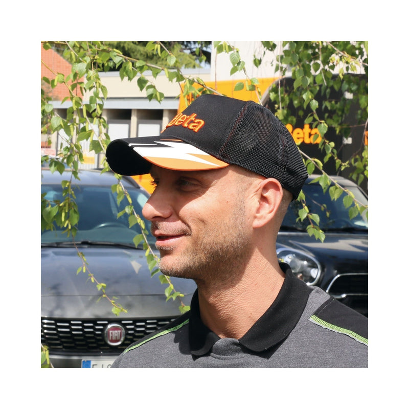 Betacollection Trucker Cap With Curved Visor Black - 9525TR - WEB-095250011 - BETACollection - Trade Counter Direct