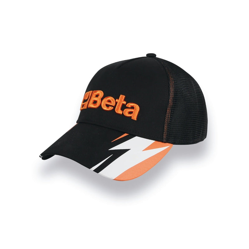 Betacollection Trucker Cap With Curved Visor Black - 9525TR - WEB-095250011 - BETACollection - Trade Counter Direct