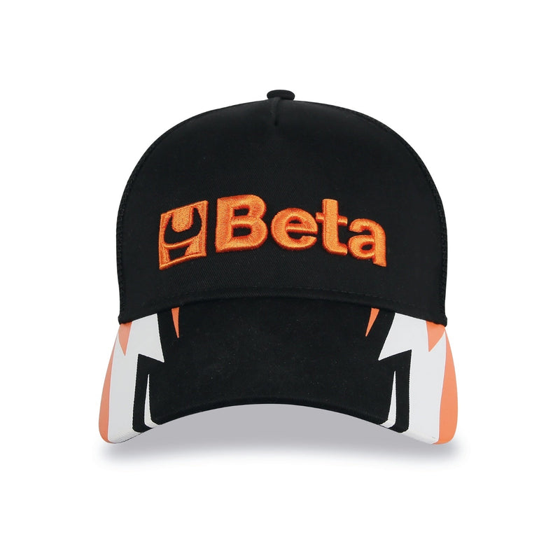 Betacollection Trucker Cap With Curved Visor Black - 9525TR - WEB-095250011 - BETACollection - Trade Counter Direct