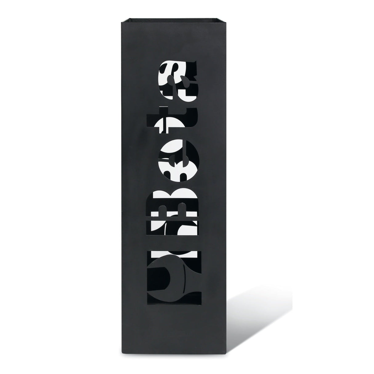 Betacollection Umbrella Stand Black Galvanized And Painted With Drip Tray - 9520P - WEB-095200100 - BETACollection - Trade Counter Direct