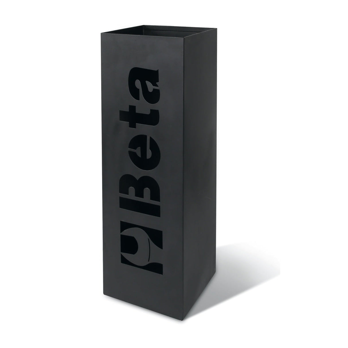 Betacollection Umbrella Stand Black Galvanized And Painted With Drip Tray - 9520P - WEB-095200100 - BETACollection - Trade Counter Direct