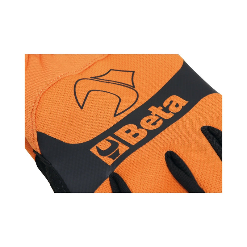 Betacollection Work Gloves With Stretch - Elastic Cuffs And Touchscreen - Capable Synthetic Leather - Size M - 9574O - 9574O M - WEB-095740202 - BETACollection - Trade Counter Direct