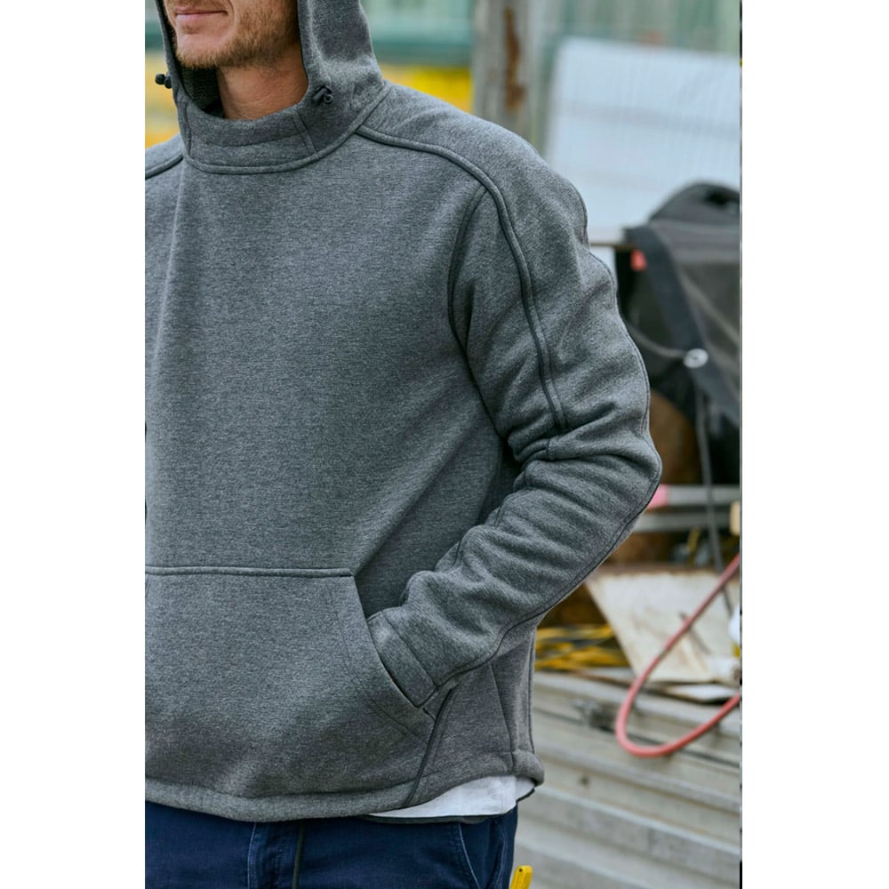 Bisley Flex & Move - Marle Fleece Hoodie Jumper - UKK6983_BCCGXS - Bisley Workwear UK - Trade Counter Direct