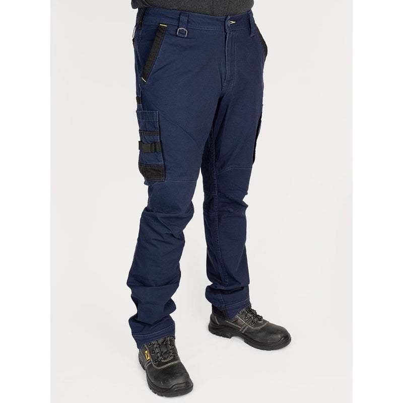 Bisley Workwear Flex & Move Stretch Utility Cargo Trousers - Navy - UKPC6331_BPCTR32 - Bisley Workwear UK - Trade Counter Direct