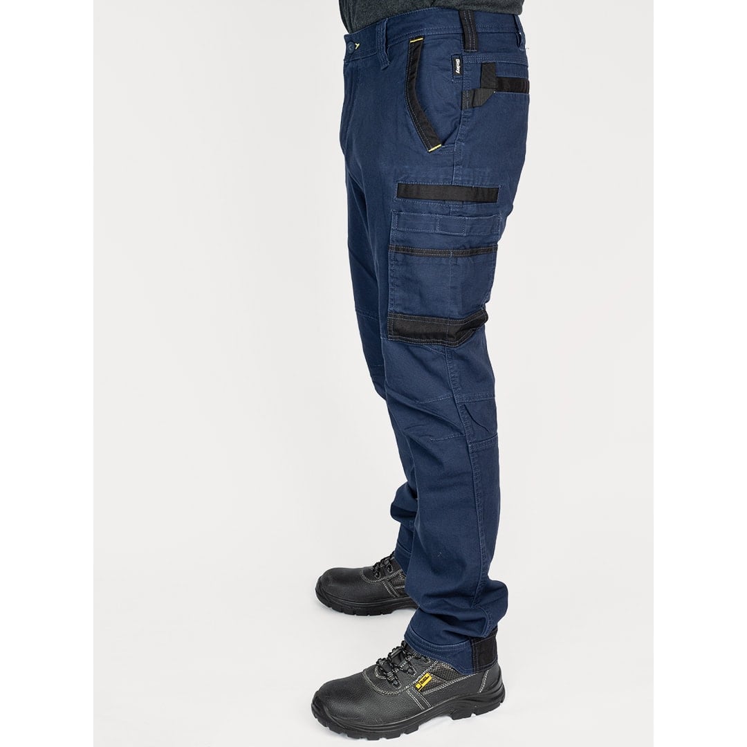 Bisley Workwear Flex & Move Stretch Utility Cargo Trousers - Navy - UKPC6331_BPCTR32 - Bisley Workwear UK - Trade Counter Direct